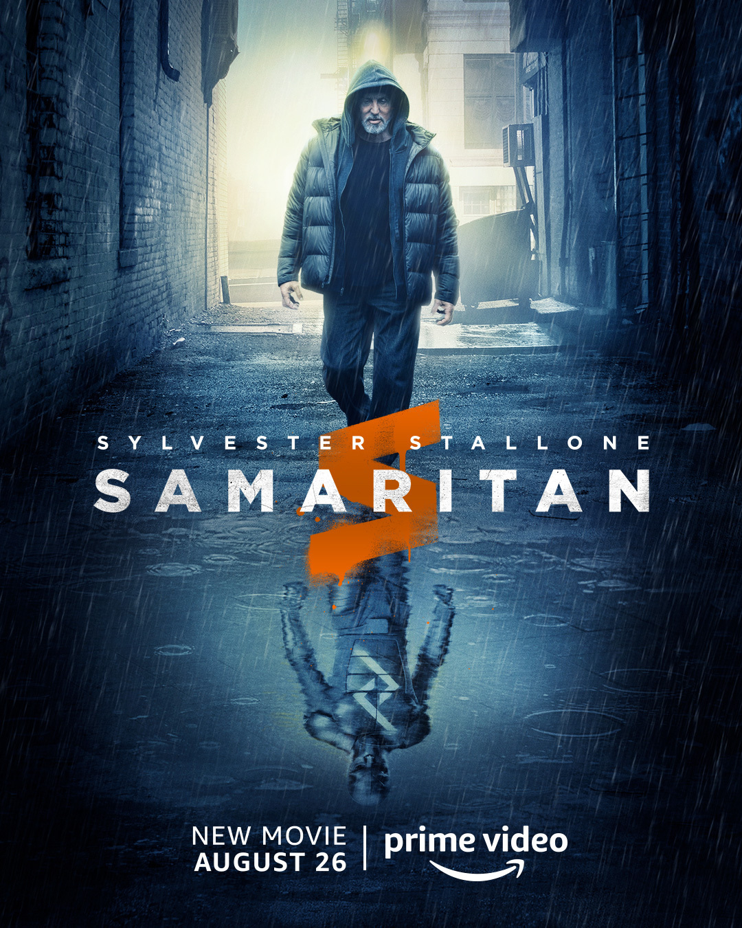 Póster de "Samaritan", la nueva película de Sylvester Stallone para Prime Video