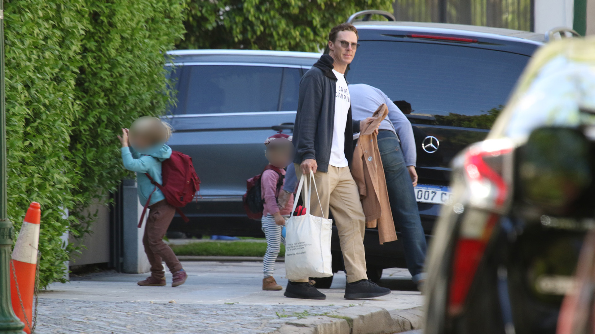 Benedict Cumberbatch se fue de visita al sur Argentino (Ramiro Souto)