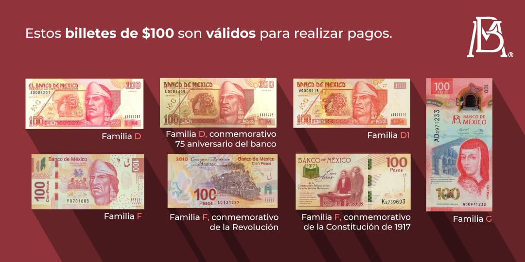 Los Billetes De 100 200 Y 500 Pesos Que Puedes Utilizar Aun Con Décadas De Antigüedad Infobae