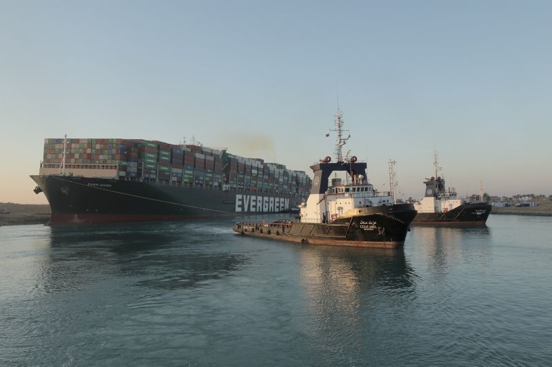 (Autoridad del Canal de Suez/vía REUTERS)