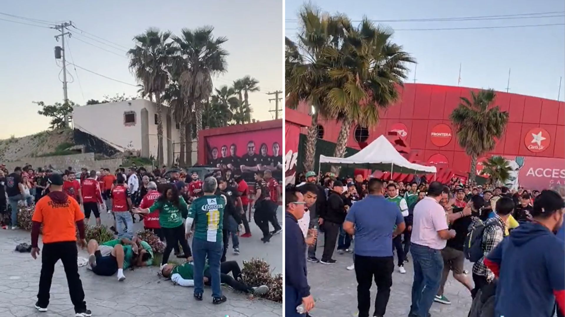 Municipio de Tijuana demeritó riña previo al Xolos vs León: “No se salió de control”