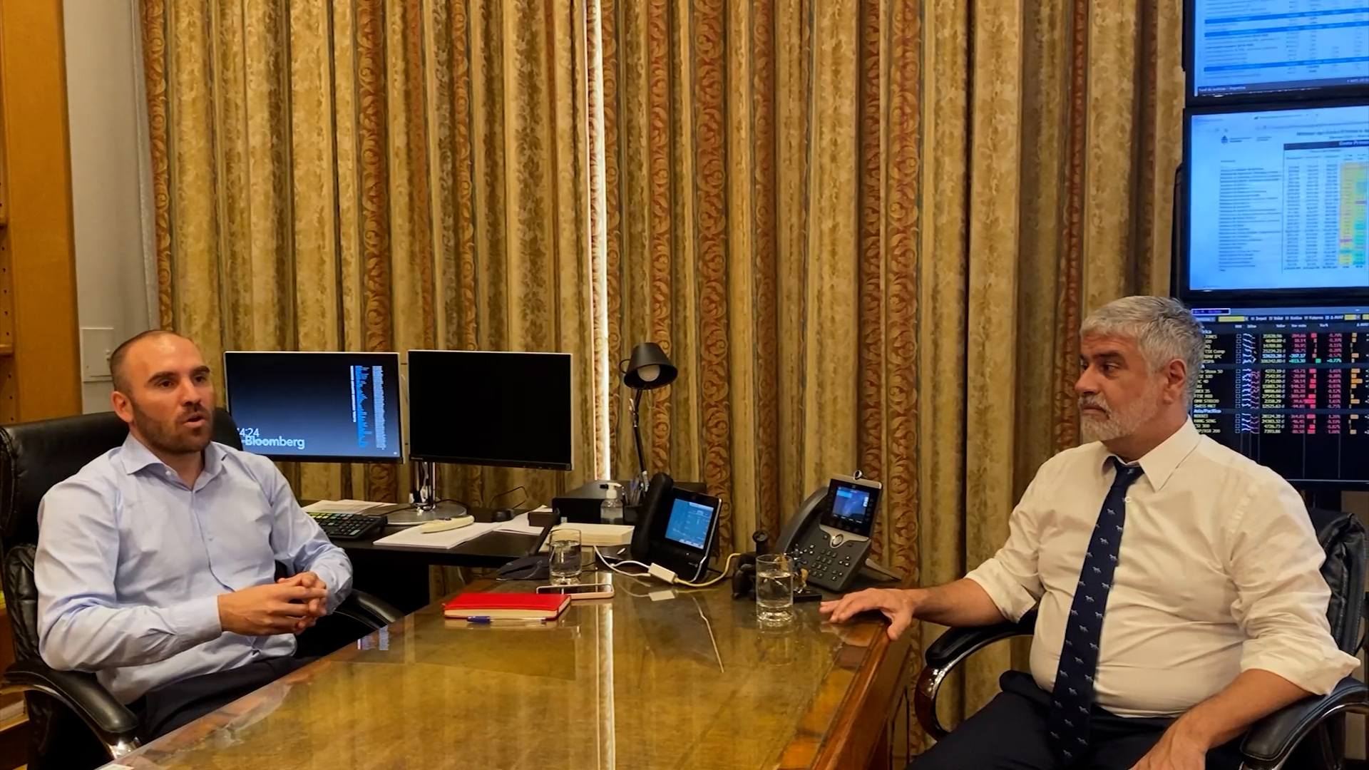 El ministro de Economía, Martín Guzmán, y el Secretario de Comercio, Roberto Feletti, le explicaron al Staff del FMI el propósito del programa Precios Cuidados