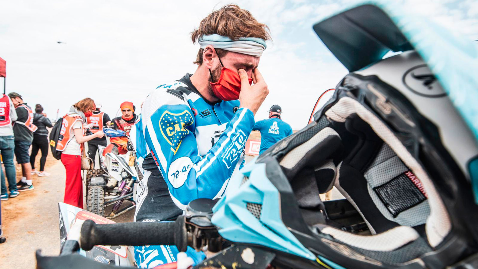 Manuel Andújar, oriundo de Lobos, se proclamó campeón del Dakar en quads