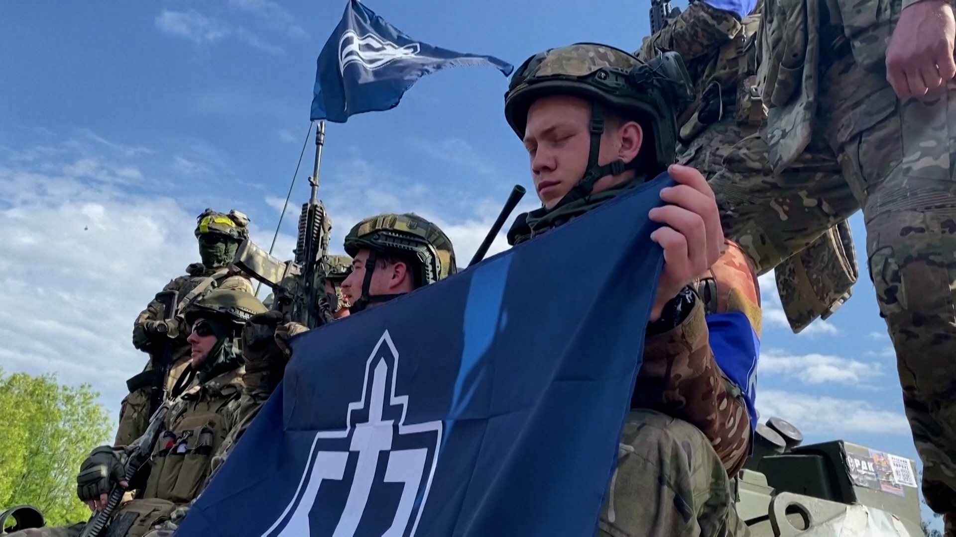 Las dos formaciones que luchan con el ejército ucraniano contra las fuerzas armadas rusas tienen como objetivo declarado “liberar” Rusia de Vladímir Putin (Reuters)