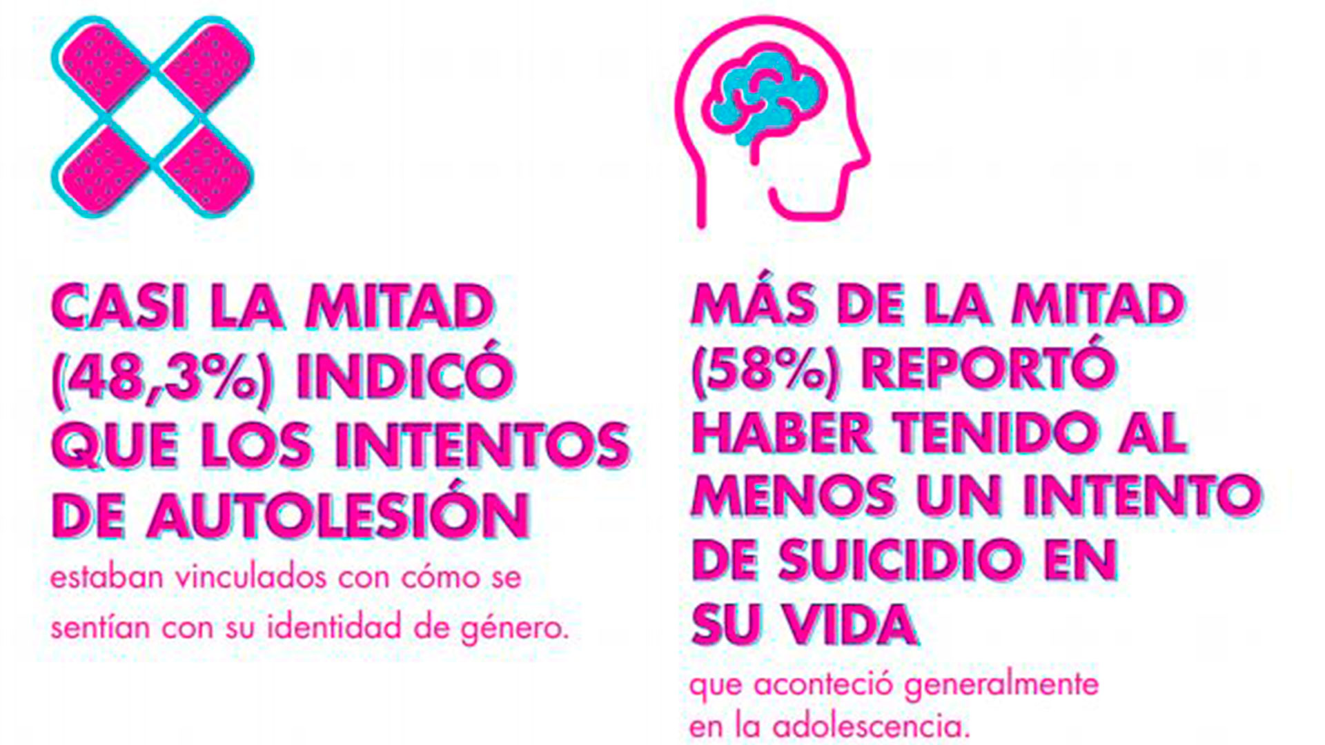 El 58,6% de los encuestados indicó que sufrió violencia familiar (crédito: Fundación Huésped)