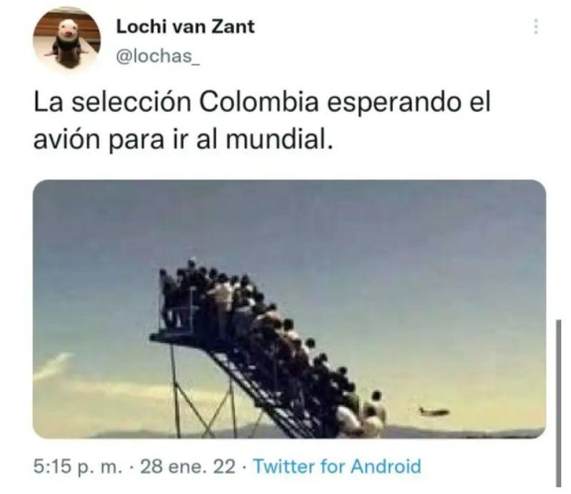 Twitter: así se vivió la derrota colombiana en memes.