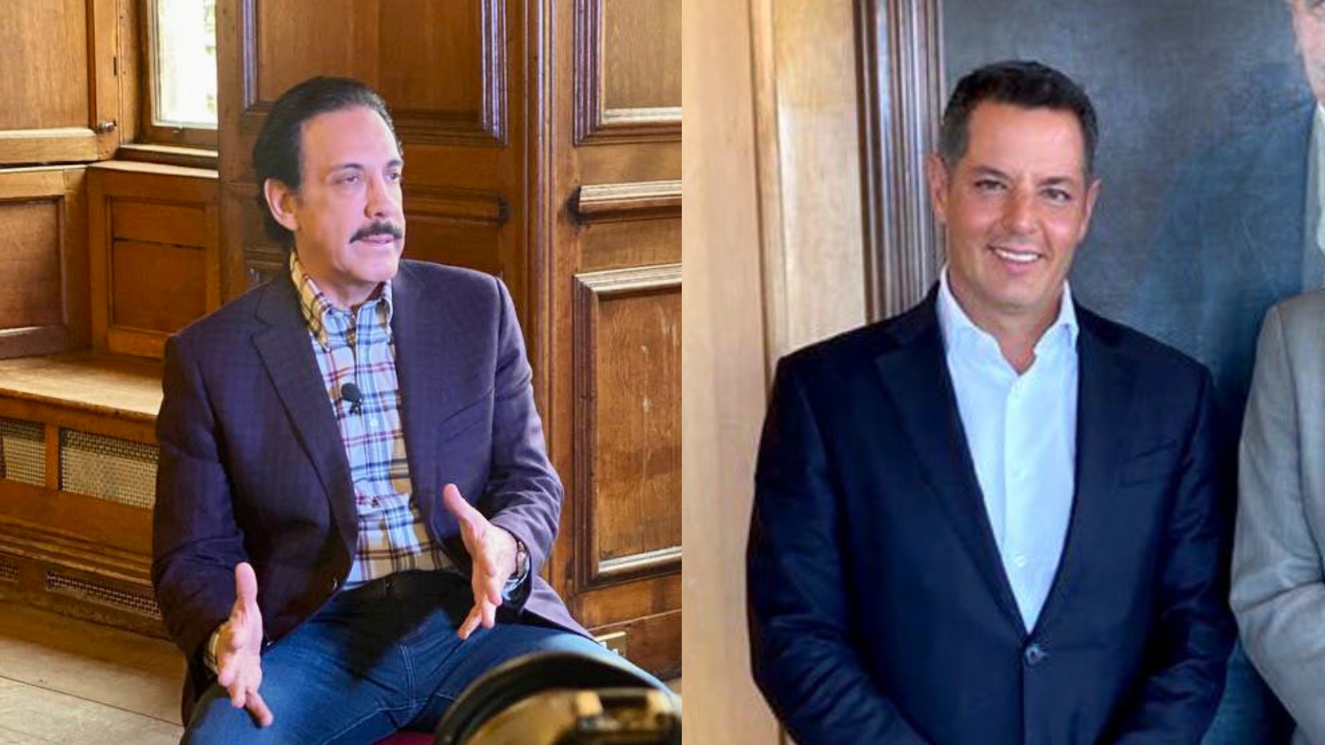 Los gobernadores de Hidalgo y Oaxaca fueron duramente criticados en redes sociales (Fotos: Twitter)