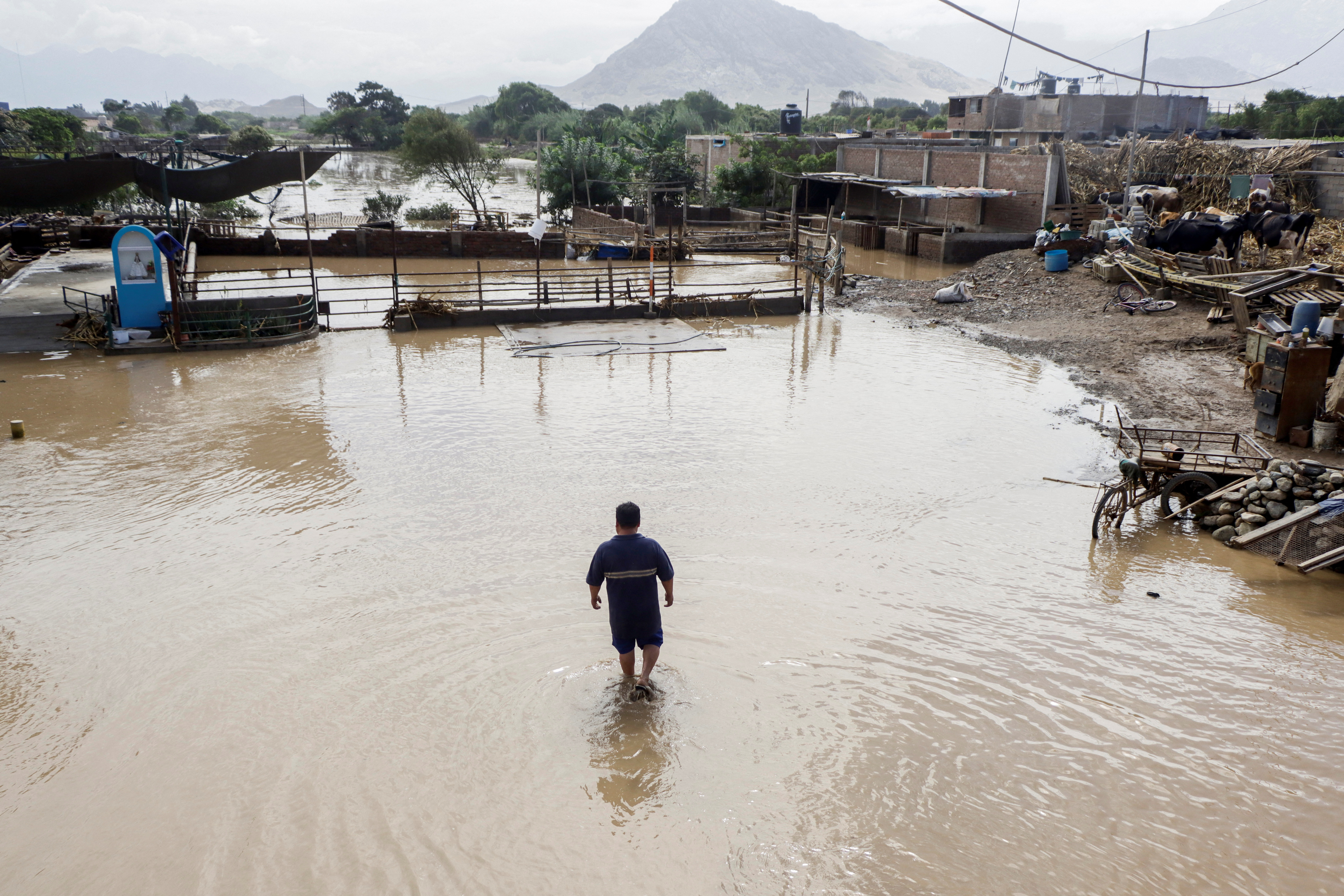 Lluvias en Perú: 573 distritos de la costa norte y sierra están en riesgo