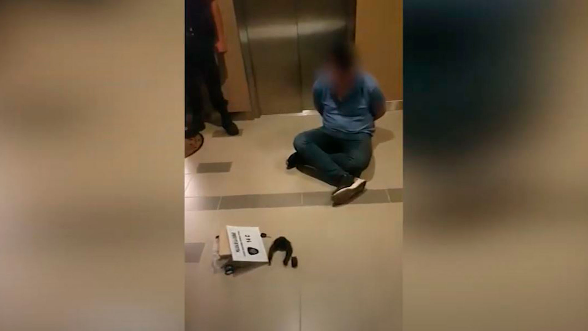 Video: la captura del ladrón.