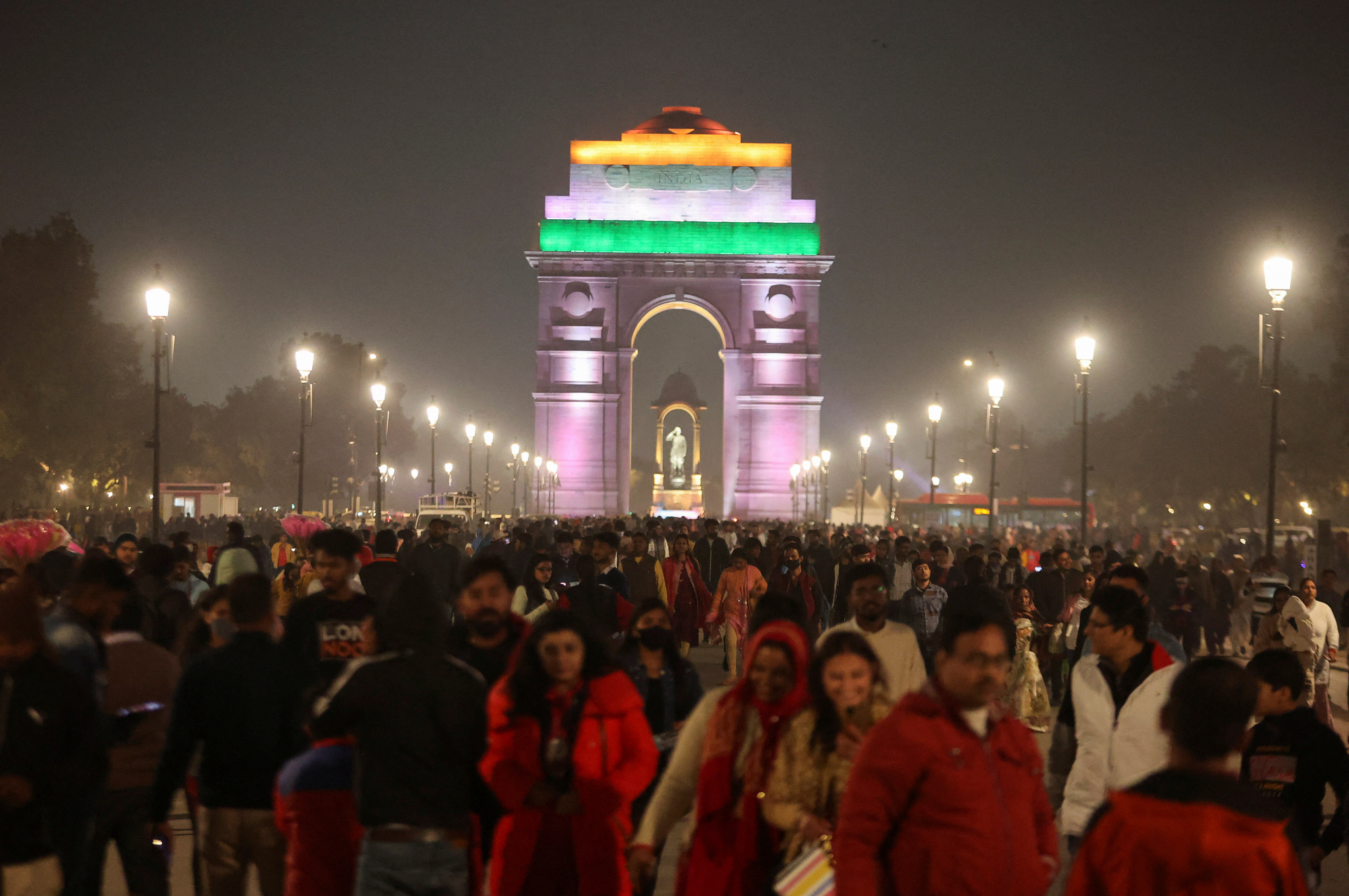 Los festejos en India (REUTERS)