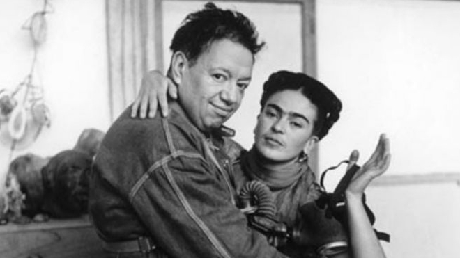 Diego Rivera y Frida Kahlo (Archivo)
