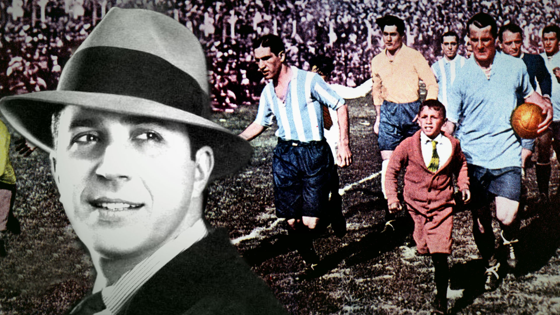 Carlos Gardel y el fútbol: testigo del primer Mundial y su pasión por el Barcelona 