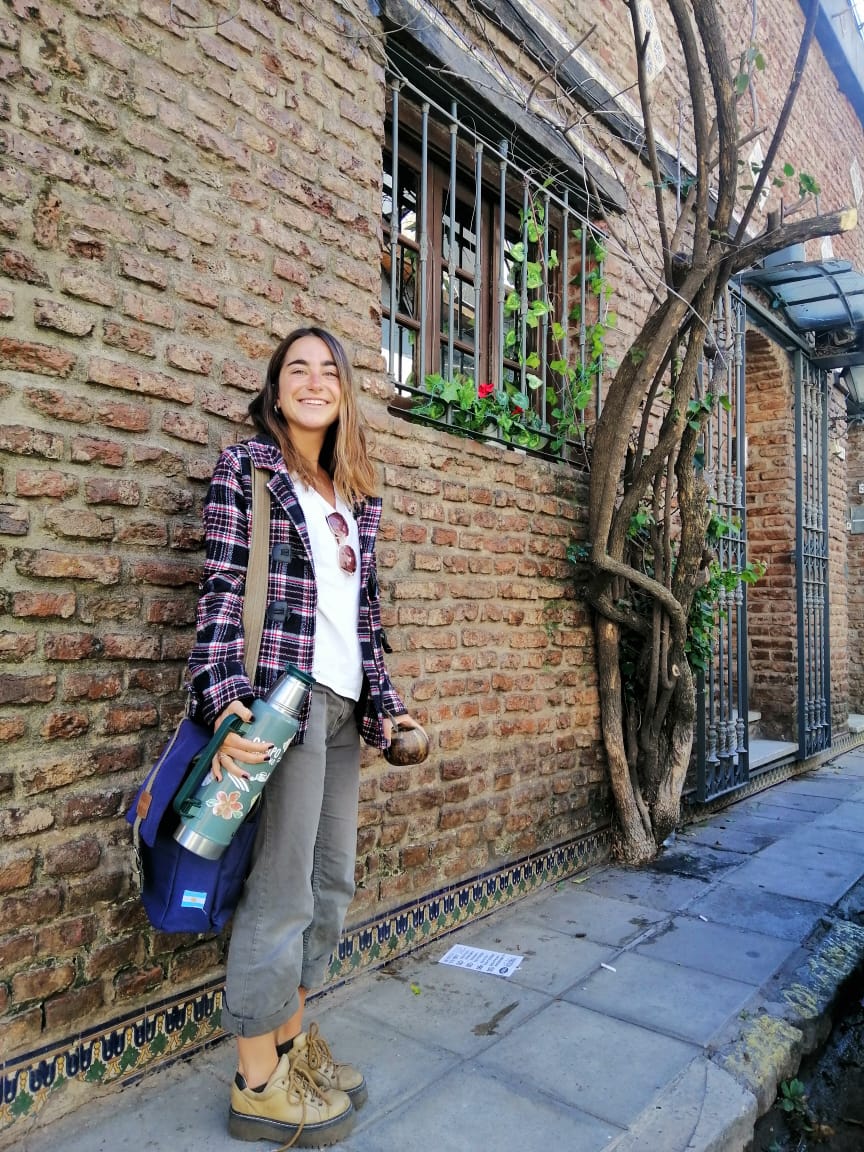 Paz Llerena tiene 22 años, es terapista ocupacional y está preparando su tesis en la Universidad Nacional de San Martín (UNSAM)