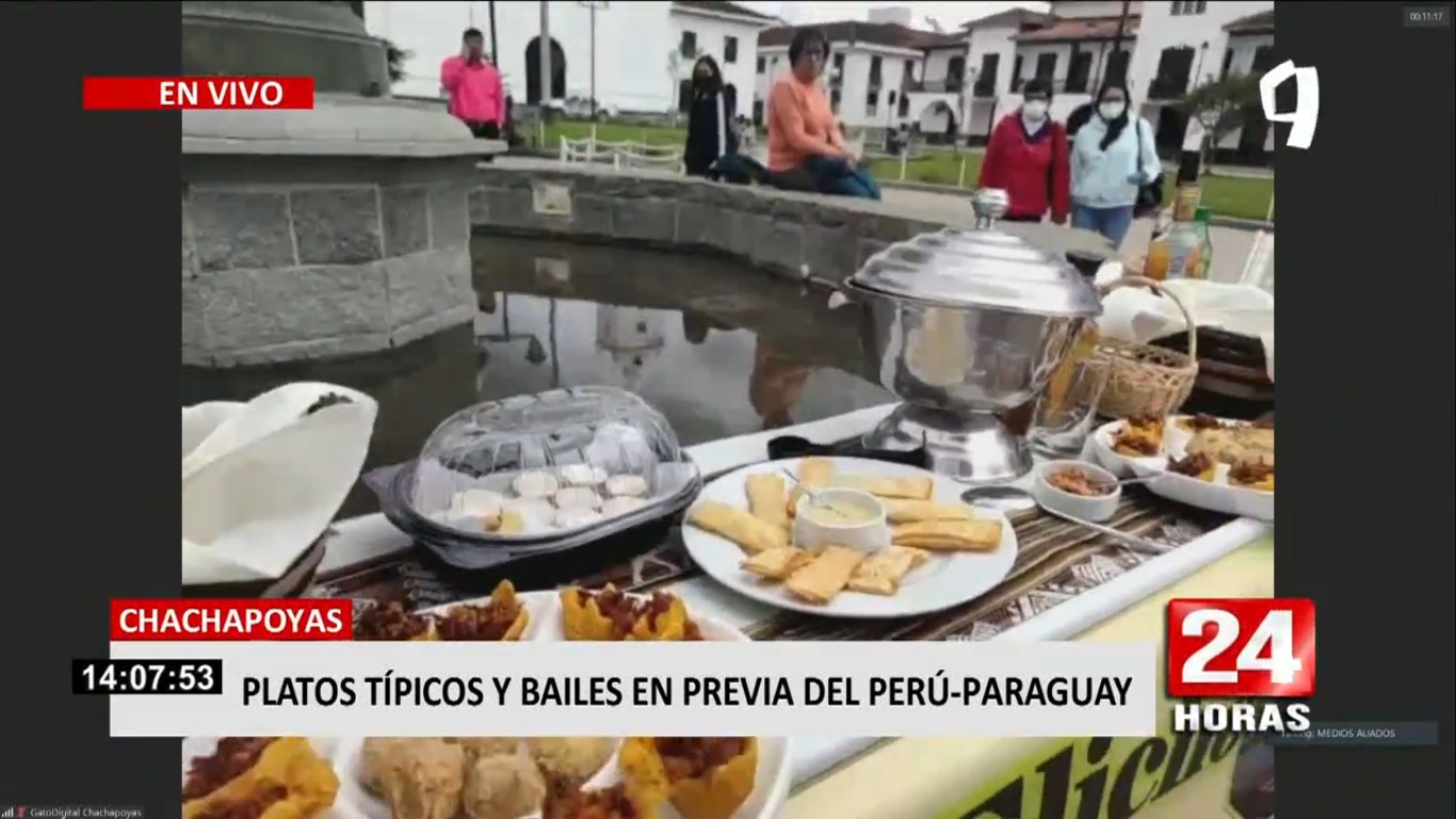 ペルー対パラグアイ チャチャポヤスは典型的な料理と踊りとの決定的な出会いに備える Infobae