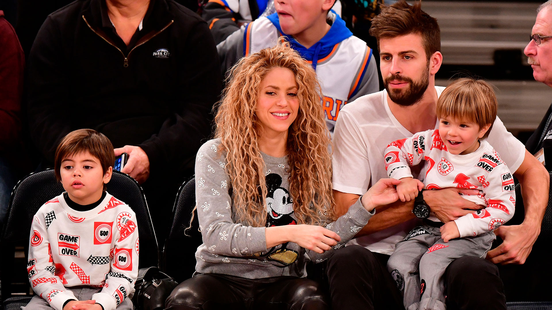 Shakira y Piqué son padres de dos niños (Gettyimages)