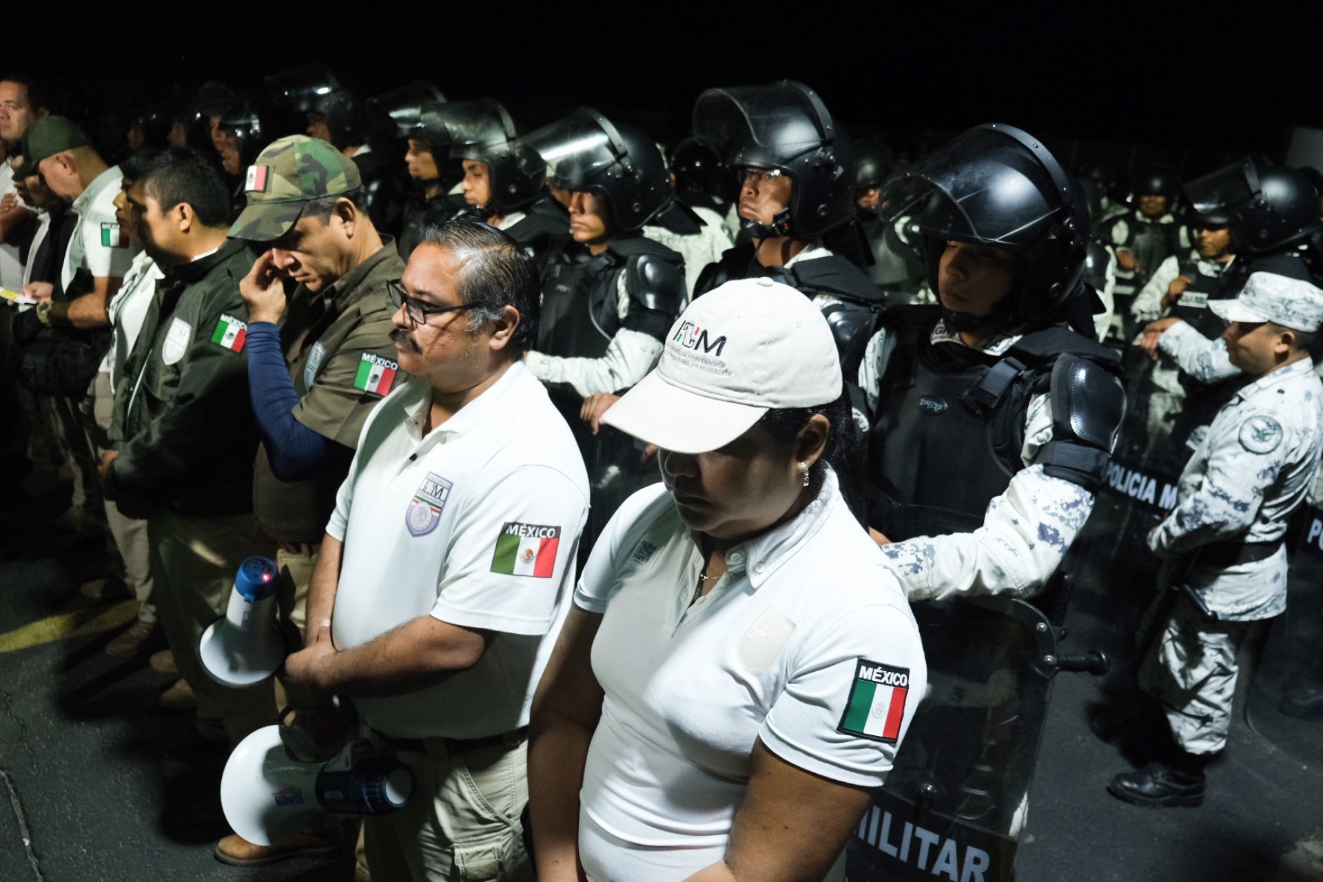 Como resultado de las indagatorias en el caso del homicidio de personas migrantes en Camargo, Tamaulipas, el INM notificó la destitución de ocho funcionarios en Nuevo Léon (Foto: Isabel Mateos/cuartoscuro.com)