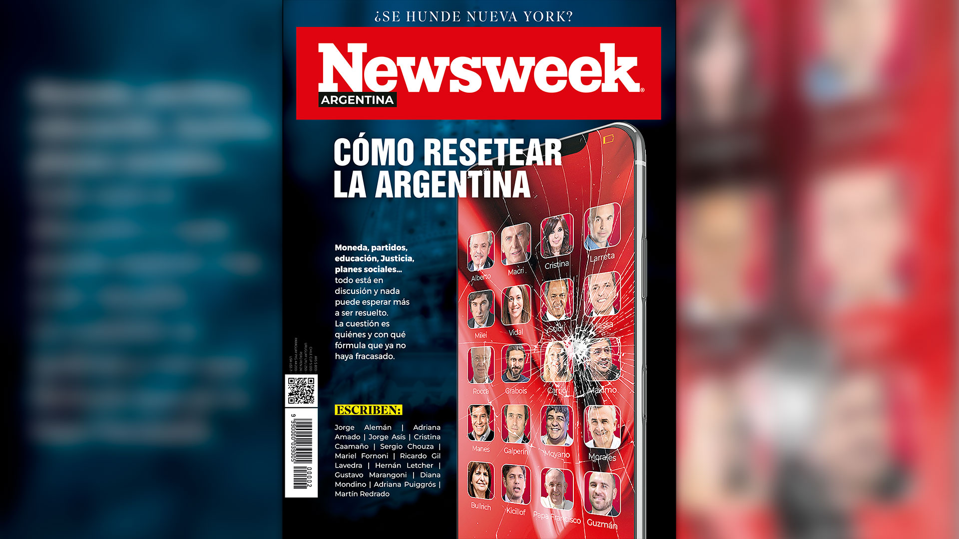 Llegó a la Argentina Newsweek, la revista de actualidad y política