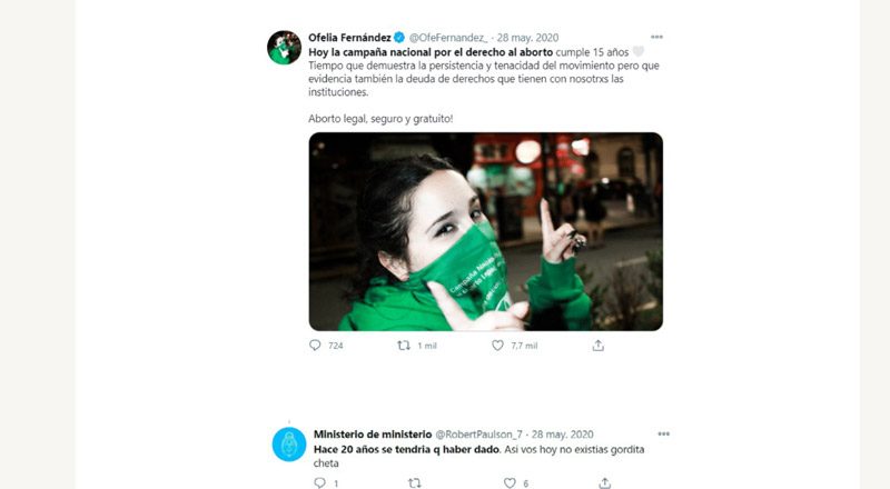 La violencia política en línea  ―que mantuvo alejada de Twitter por varios meses a la legisladora porteña Ofelia Fernández― se caracteriza por ser sistemática, masiva y coordinada. 
