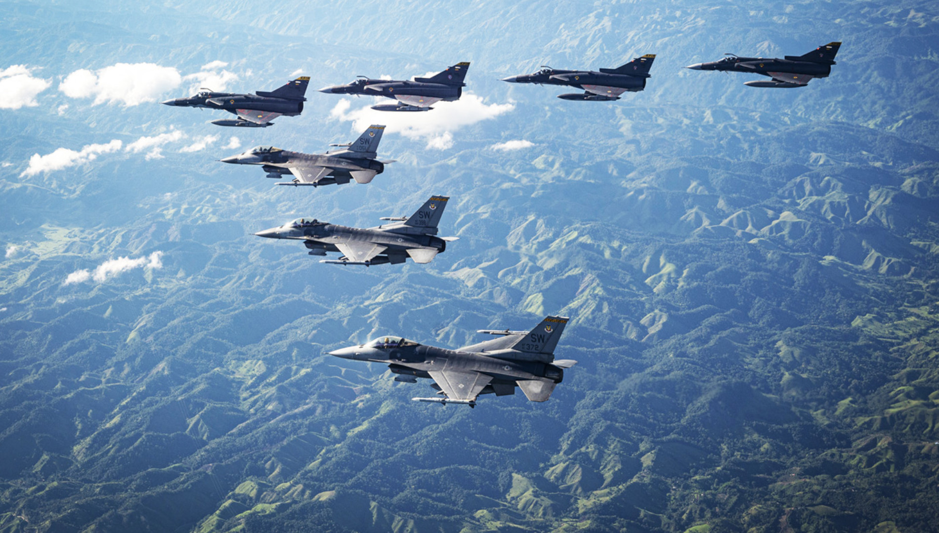Galería: Concluyó el ejercicio conjunto de las fuerzas aéreas de Colombia y Estados Unidos 