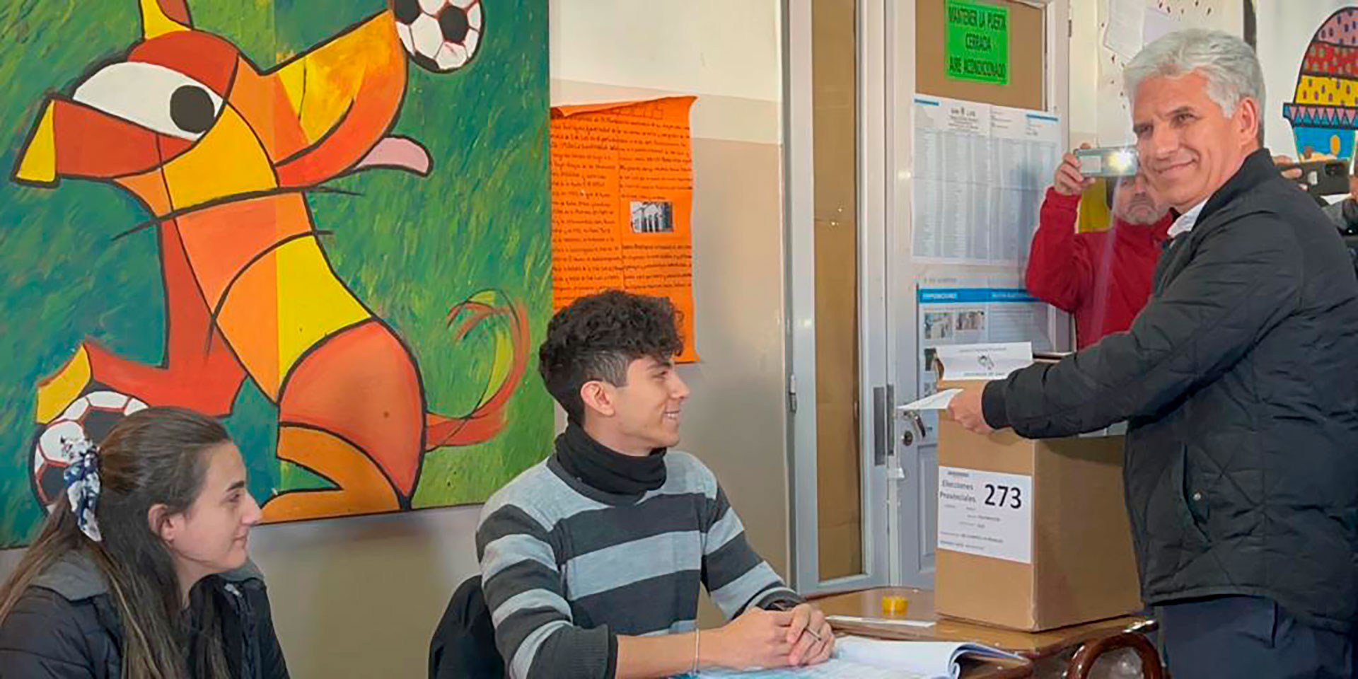 Claudio Poggi, el candidato opositor