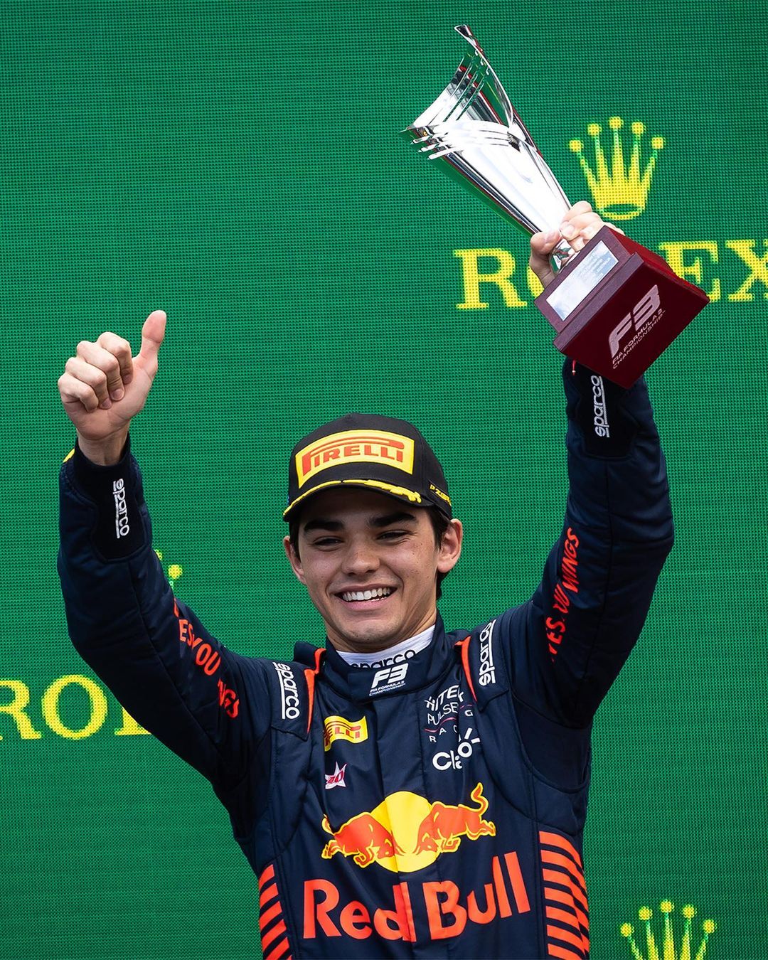 En su segundo fin de semana en Fórmula 3, Sebastián Montoya logró su primer podio en la categoría (@sebasmontoya58/Instagram)