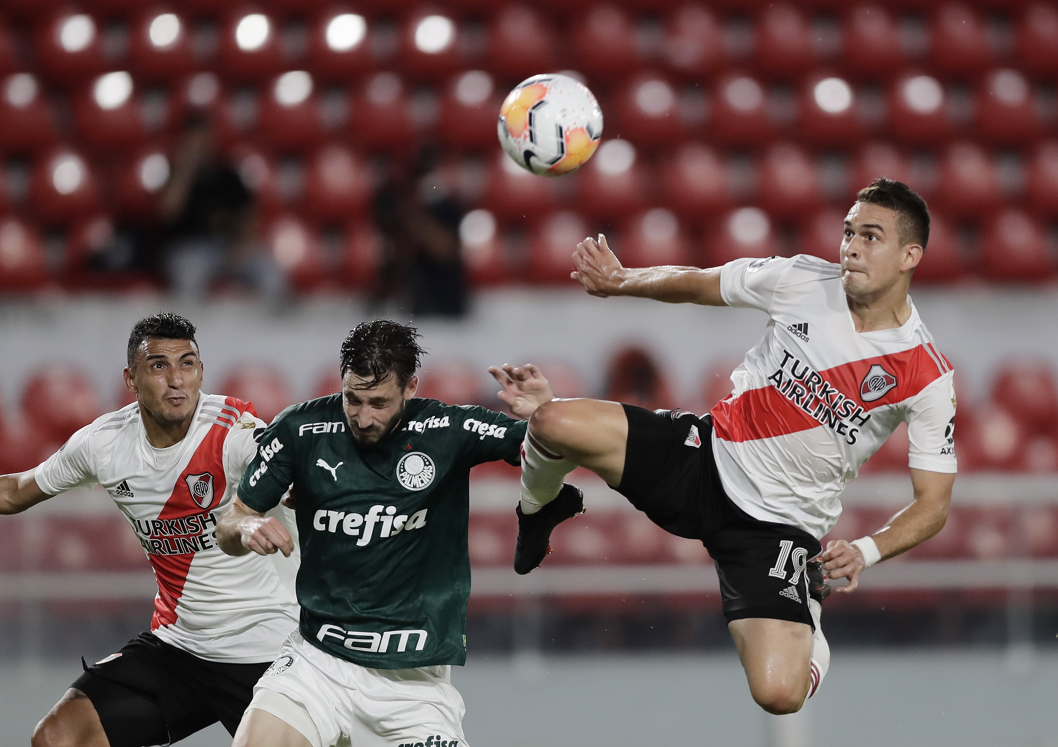 Noche fatídica para River: cayó 3-0 ante el Palmeiras y quedó al borde de la eliminación de la Copa Libertadores - Infobae