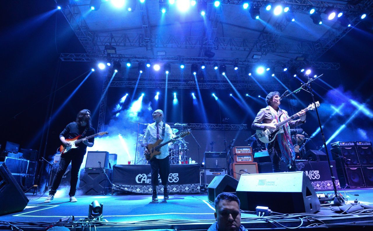 La importante banda de rock mexicana, Caifanes, fue una de las invitadas para participar en el cervantino
Foto: CUARTOSCURO