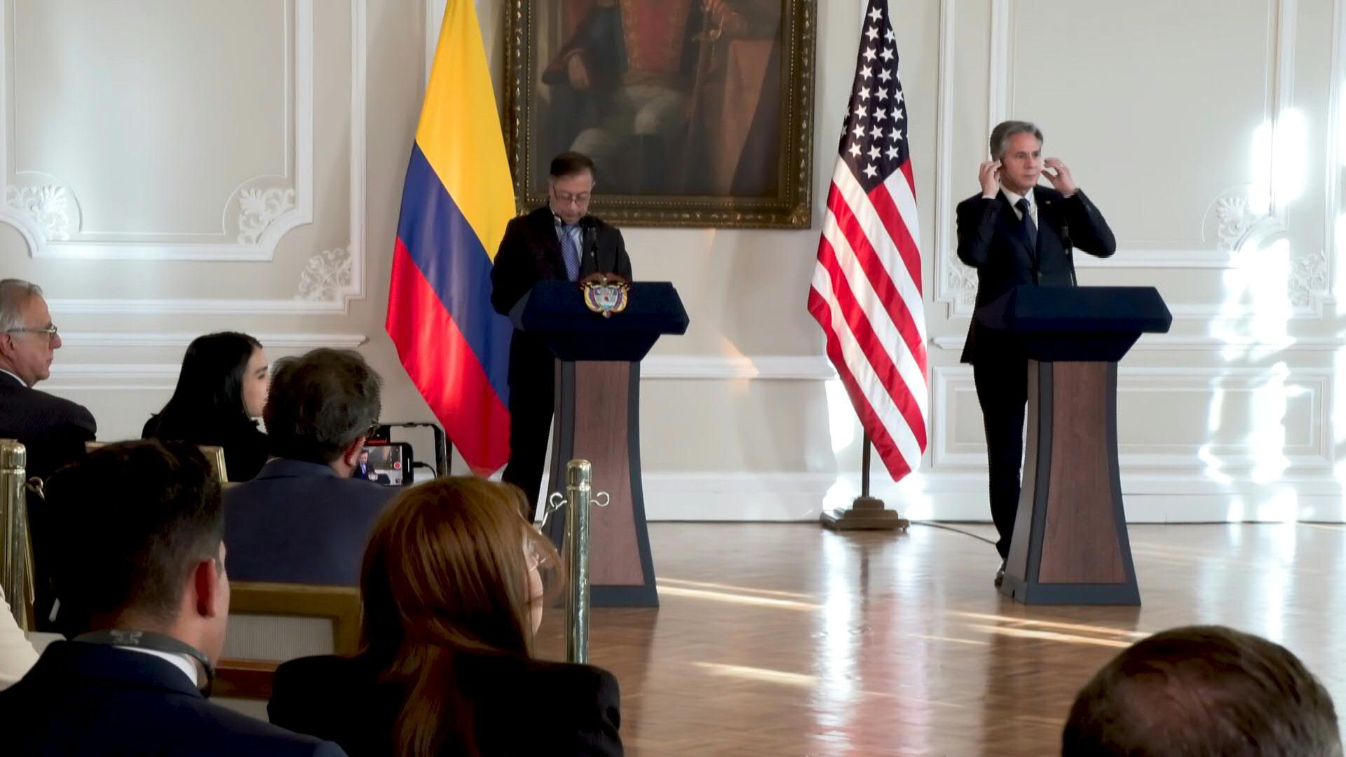 Estados Unidos ratificó su apoyo a la construcción de paz planteado por el Gobierno Petro