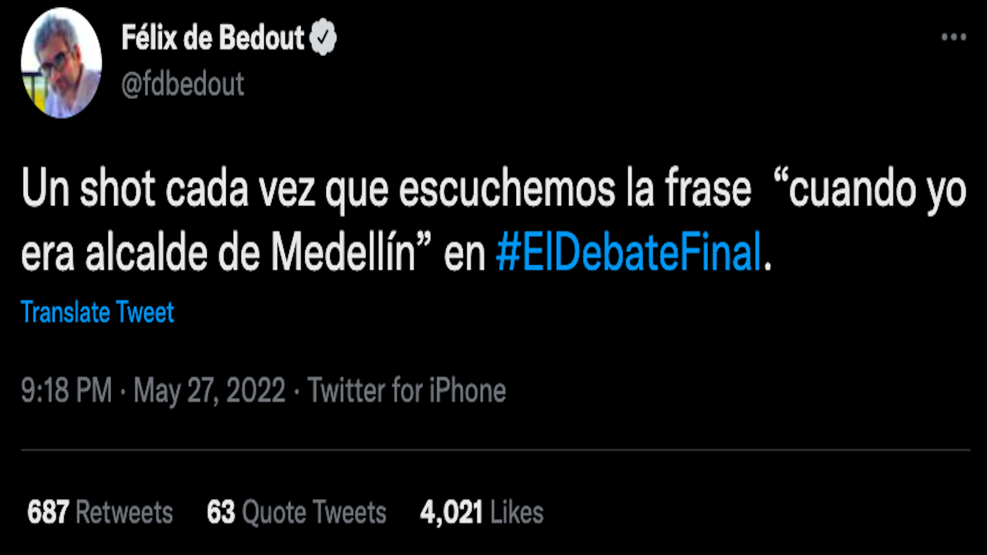 Los memes que dejó el último debate presidencial de cara a las elecciones del domingo 29 de mayo en Colombia