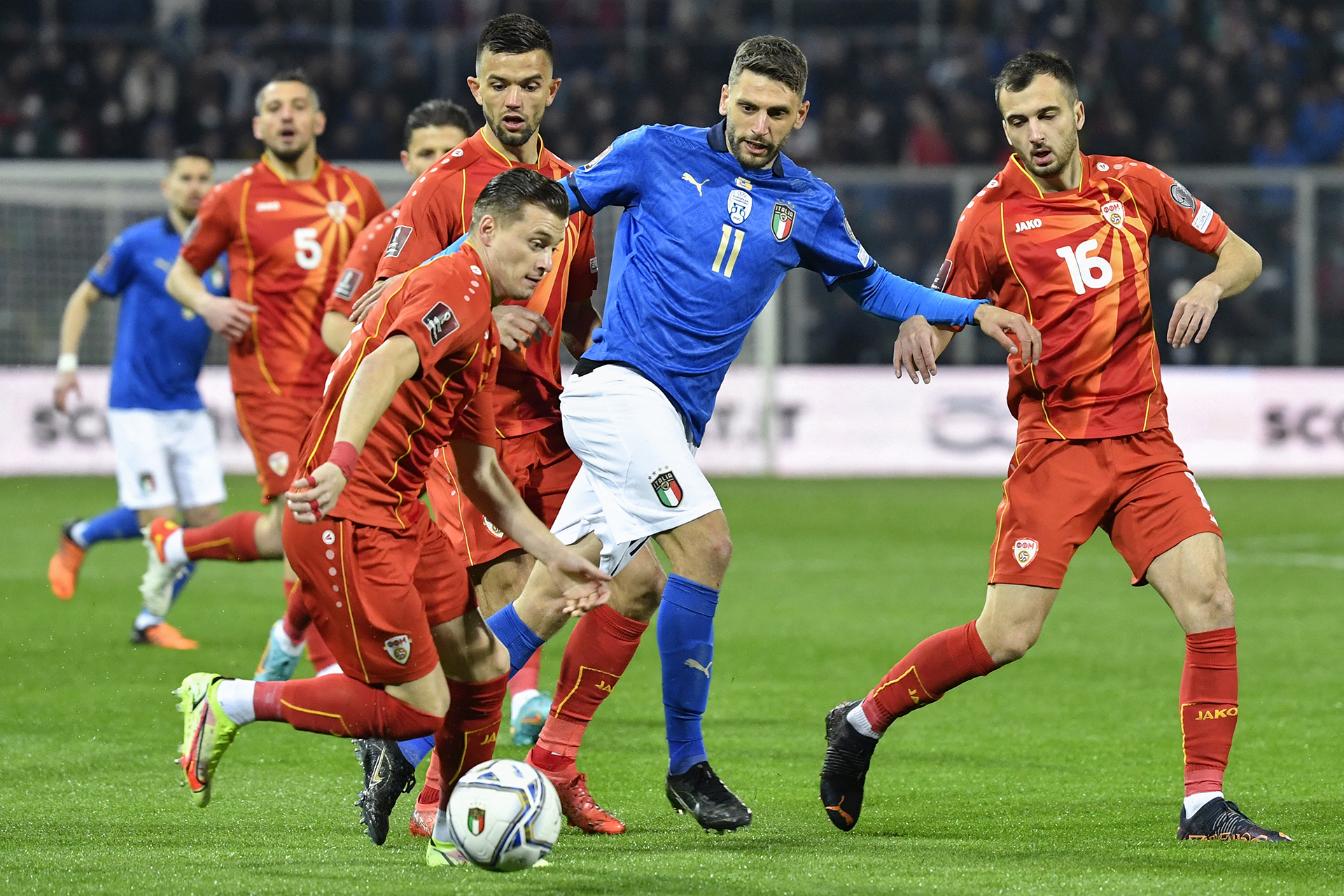 La selección italiana, campeona de la Copa Europa, no clasificó al Mundial de Qatar 2022