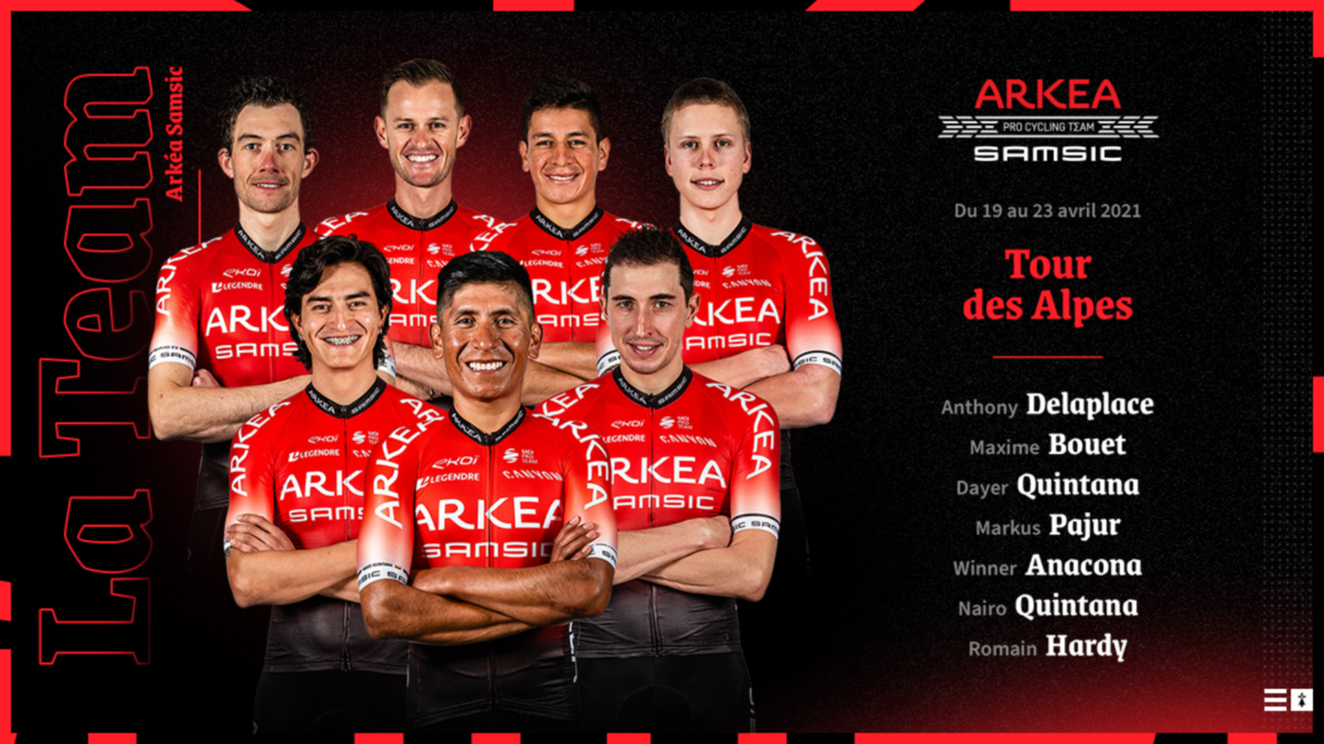 En total serán 11 ‘escarabajos’ los que tomarán partida este lunes 19 de abril. Foto: Tour de los Alpes