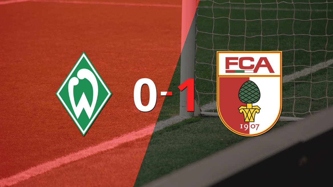 Augsburg ganó por la mínima en su visita a Werder Bremen