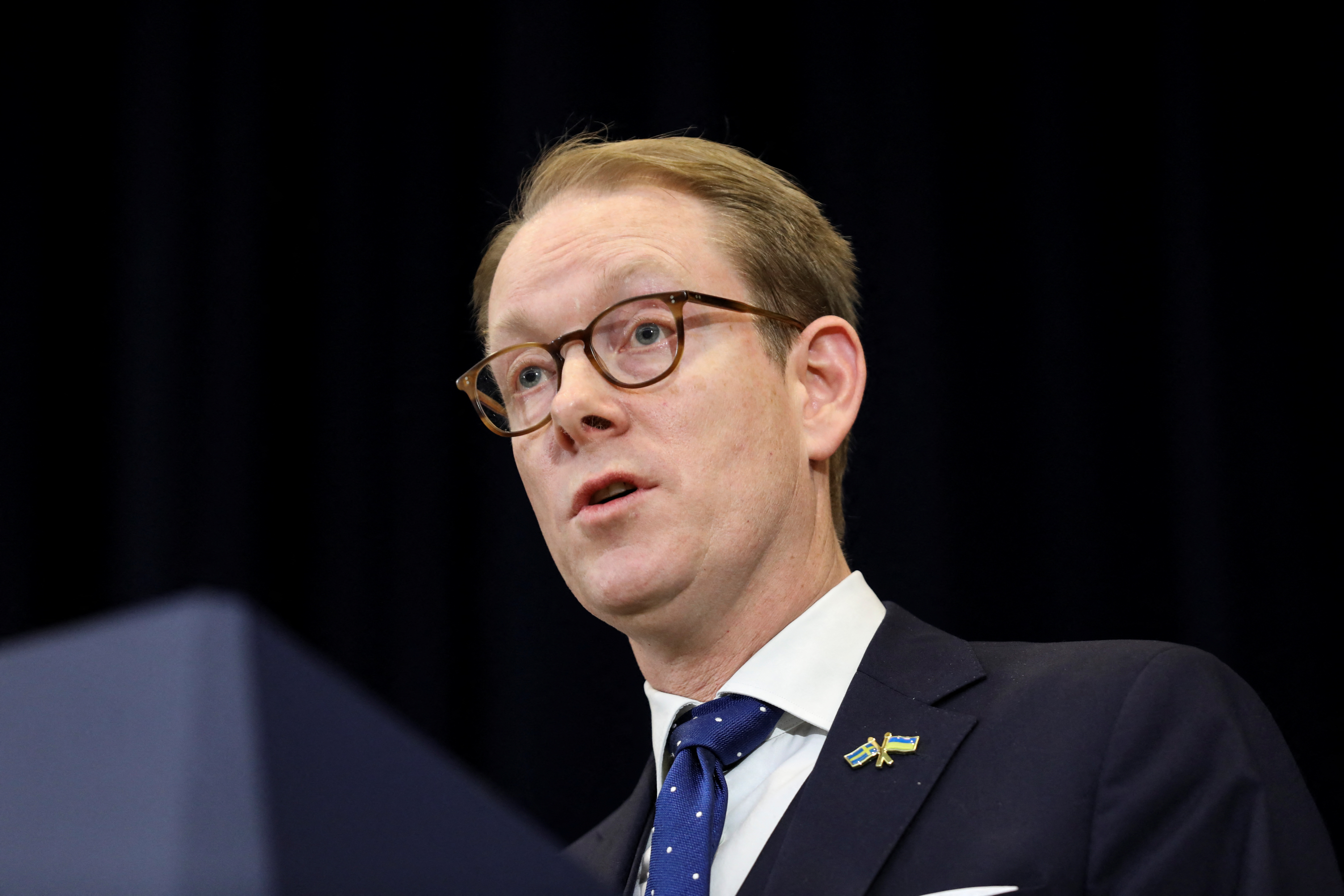 Swedish Chancellor Tobias Billström (Reuters/Amanda Andrade Rhodes)