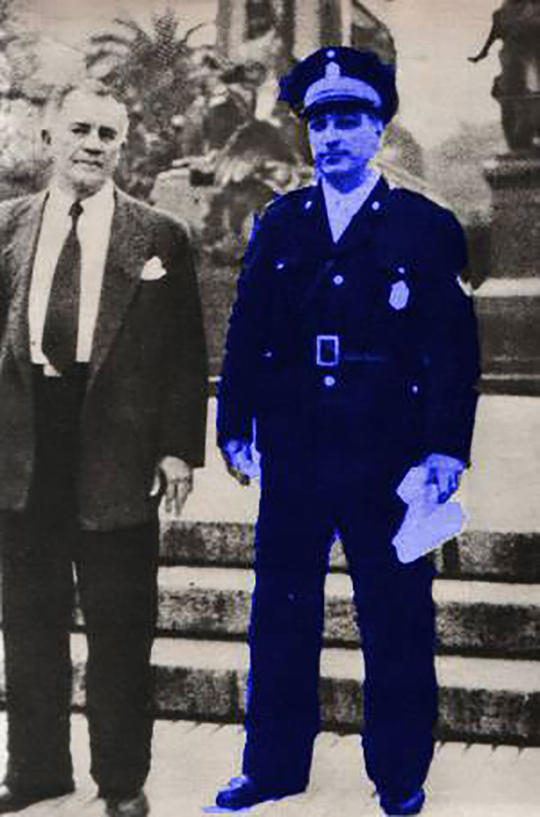 López Rega como policía adscripto a la seccional 23