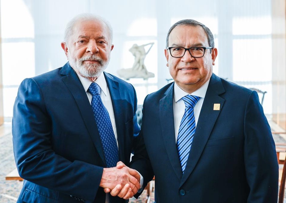 Alberto Otárola se reunió con Lula para fortalecer trabajo conjunto en temas de defensa y seguridad