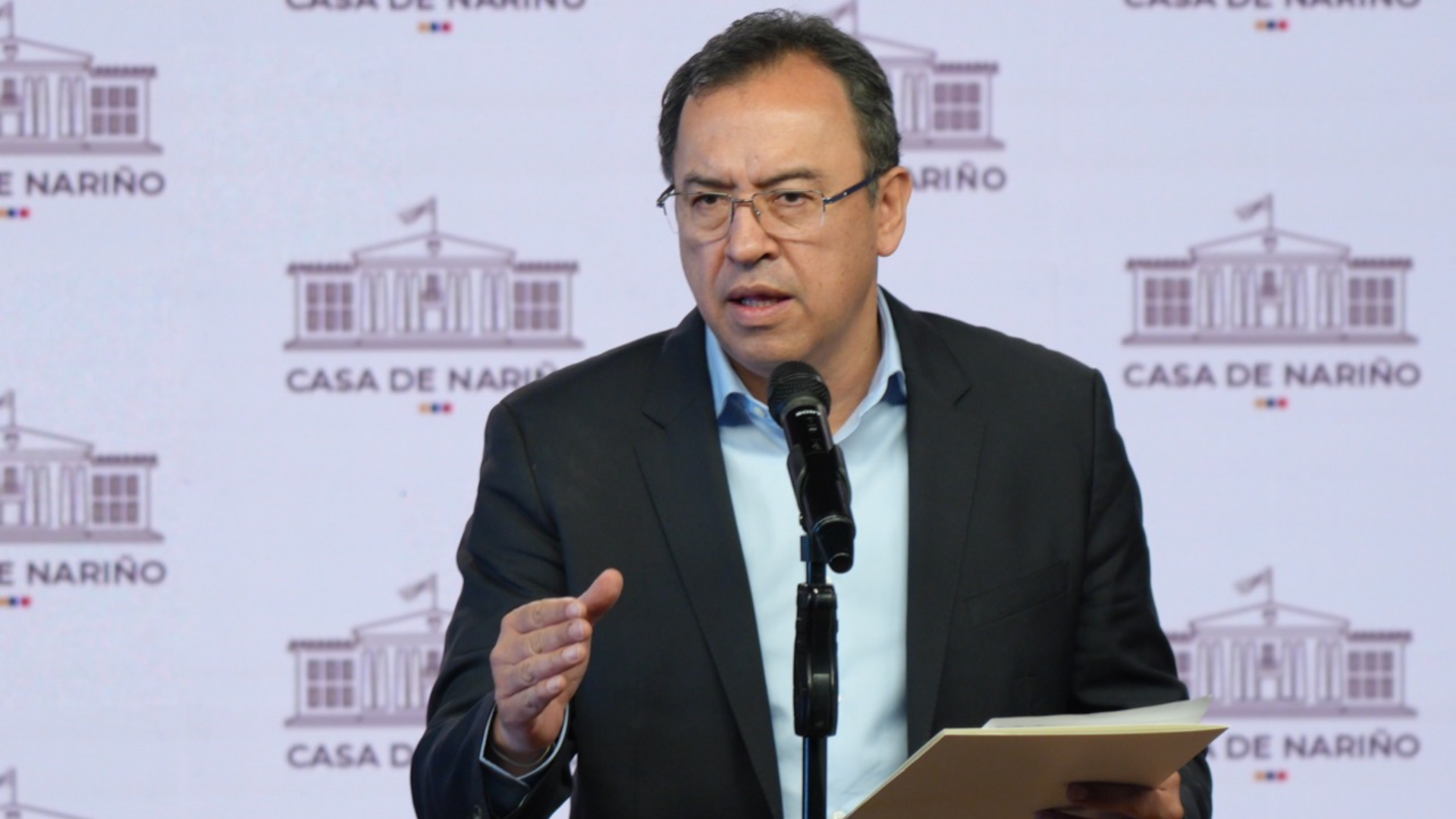 Gobierno estaría dispuesto a realizar cambios en la reforma a la salud, confirmó el ministro del Interior Alfonso Prada