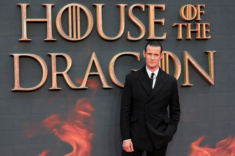 Matt Smith en la presentación de La Casa del Dragón (Foto: REUTERS)