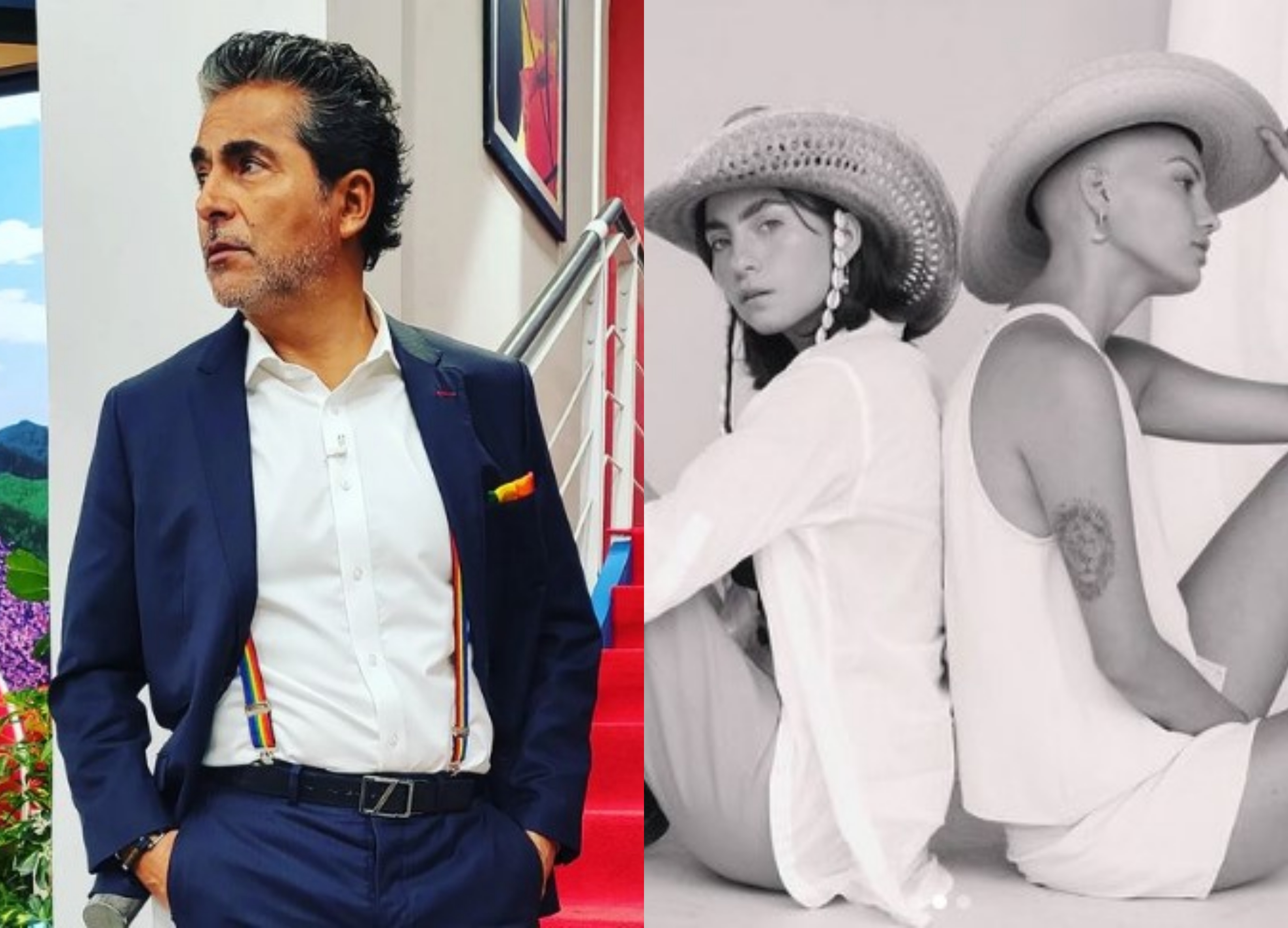Raúl Araiza showed his full support for his daughter, who published a liberating message (Photo: Instagram)