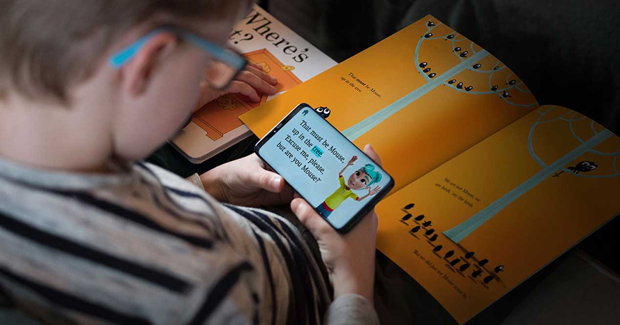 Aplicaciones con cuentos para niños. (foto: Phone House)