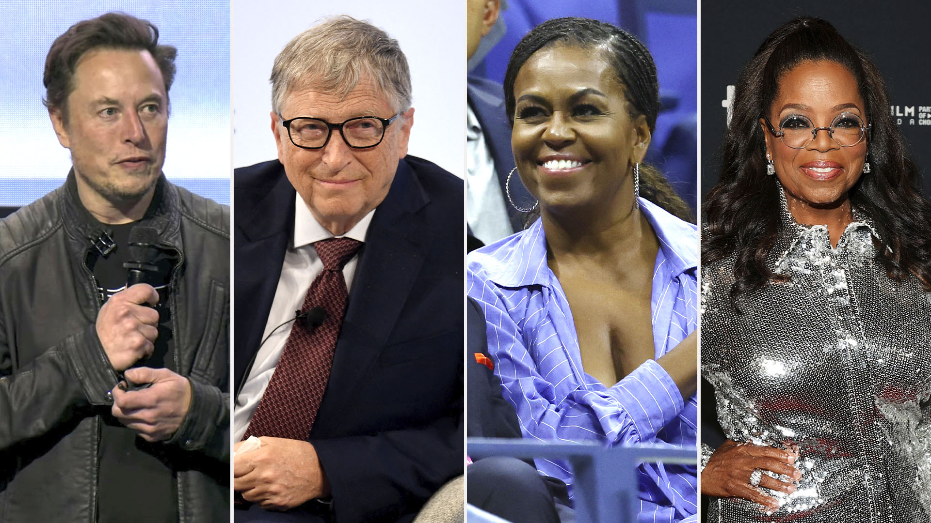Elon Musk, Bill Gates, Michelle Obama y Oprah Winfrey son miembros del club.