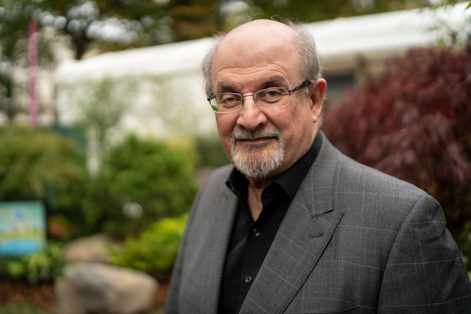 Salman Rushdie was attacked by an Islamic fundamentalist while giving a lecture in New York (Getty Images)