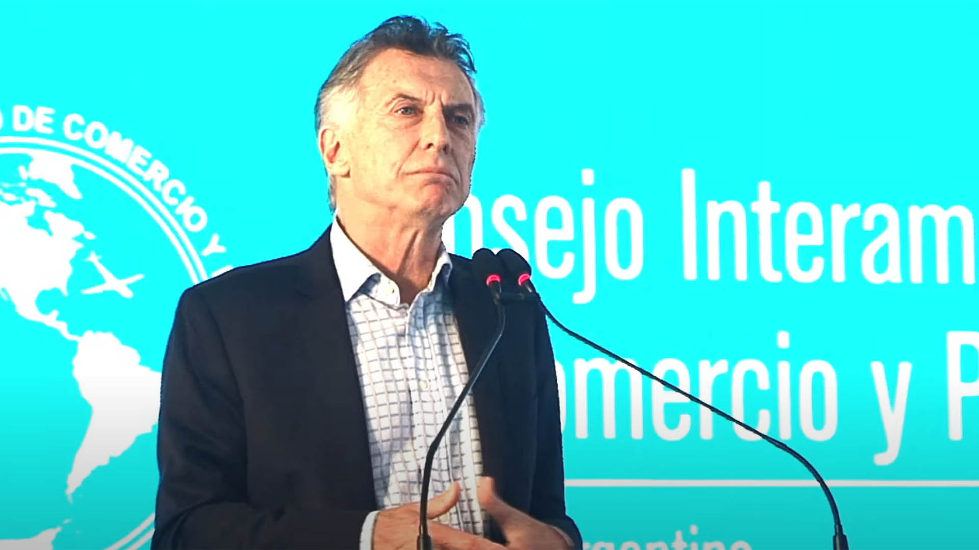 Mauricio Macri expuso ante empresarios en el almuerzo del Cicyp