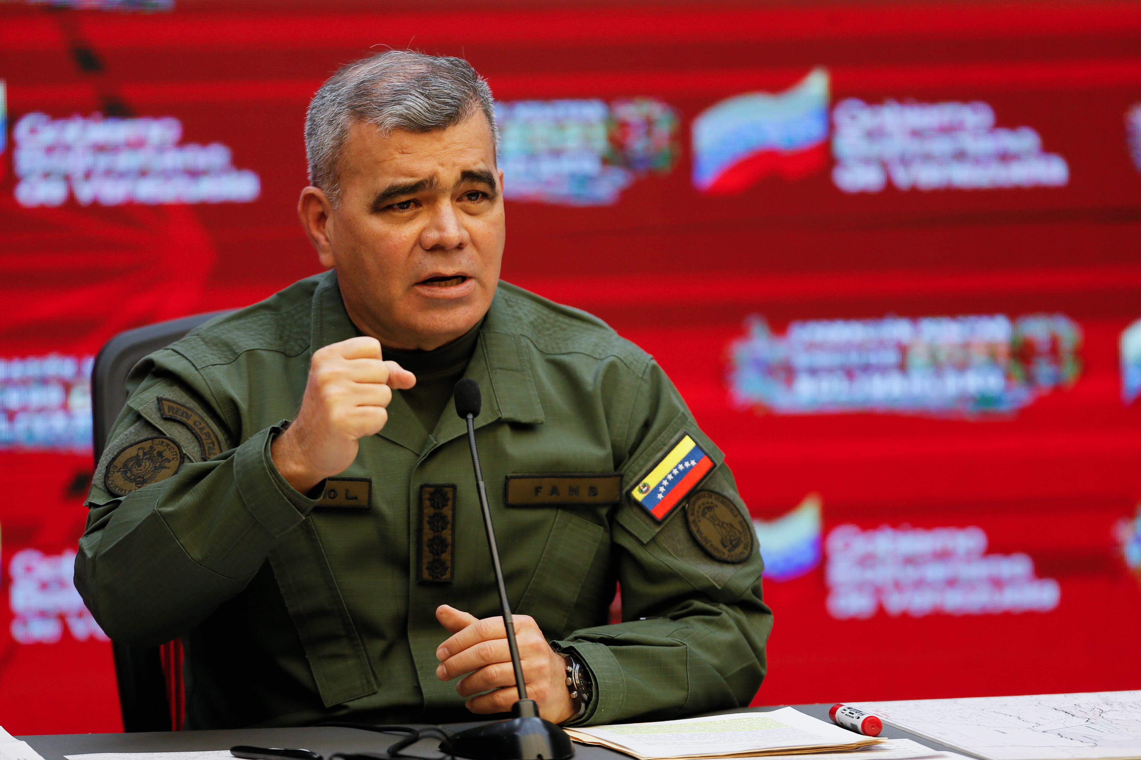 Vladimir Padrino López, jefe del Ejército de la dictadura de Nicolás Maduro, apoyó la propuesta de diálogo de Juan Guaidó
