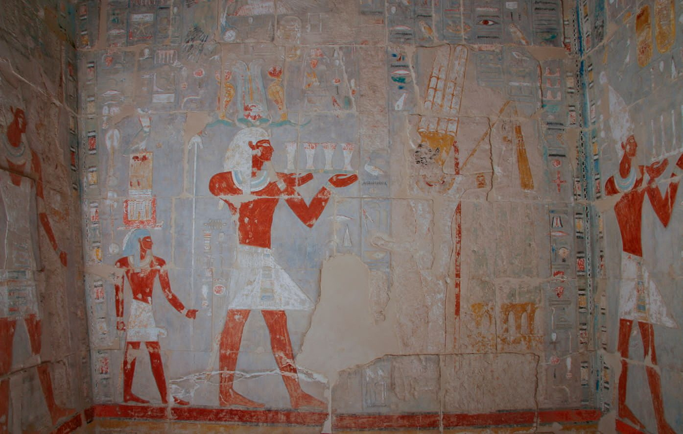 Meru era un funcionario de alto rango en la corte del rey Mentuhotep II de la XI Dinastía, que reinó hasta el 2004 A.C. (The Egyptian Ministry of Antiquities/Handout via REUTERS)
