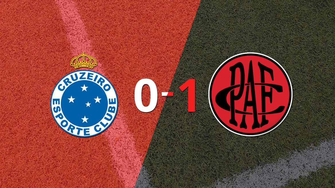 Pouso Alegre derrotó a Cruzeiro 1 a 0