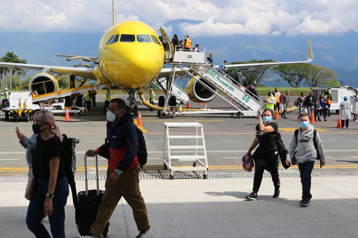 Imagen de archivo. Transporte aéreo de Colombia. Foto: Aeronáutica Civil