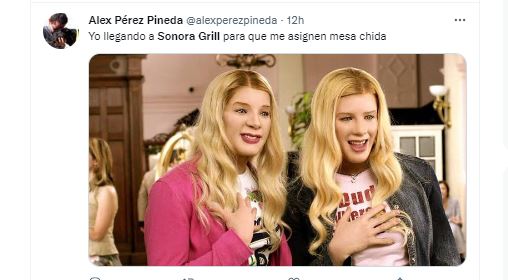 Usuarios en redes sociales denunciaron con memes los casos de racismo y discriminación en un restaurante de la Ciudad de México (Fotos: Captura de pantalla Twitter)