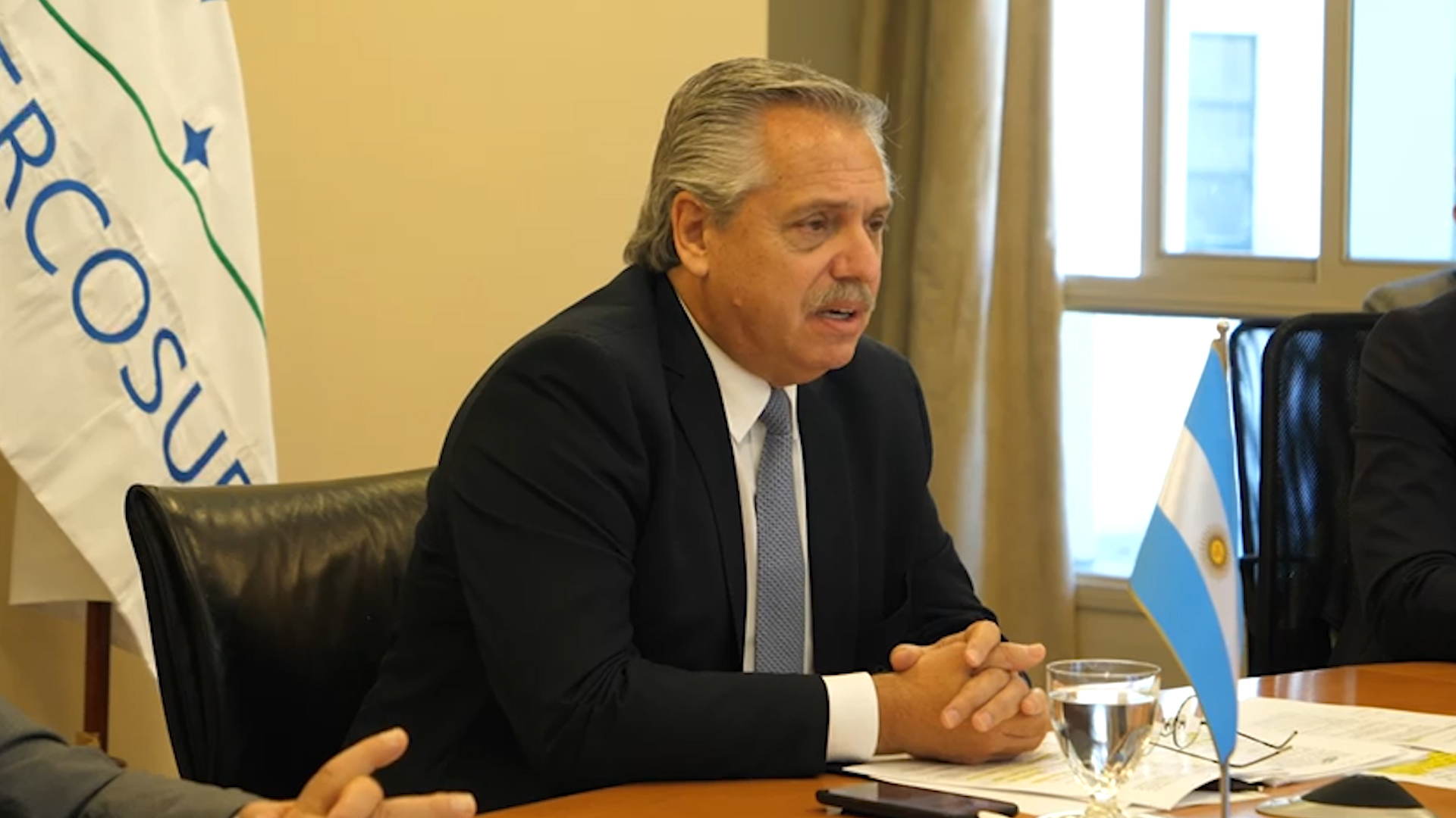Alberto Fernández encabeza la presidencia pro témpore del Mercosur.