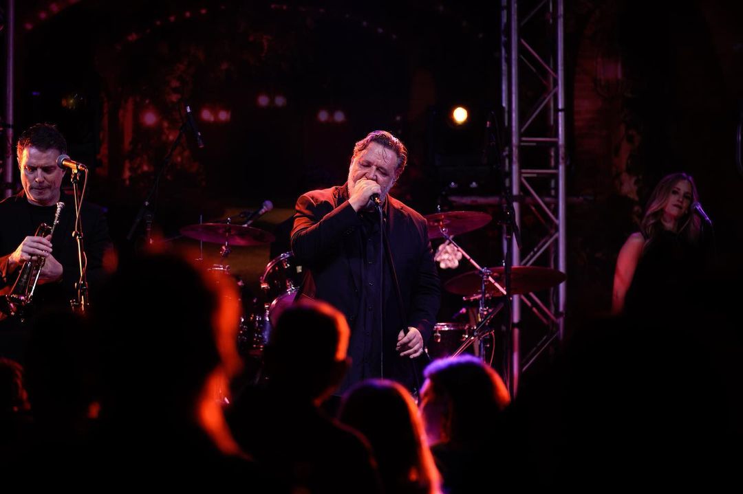 Russell Crowe tiene una larga trayectoria musical 
Foto: Instagram/Russell Crowe