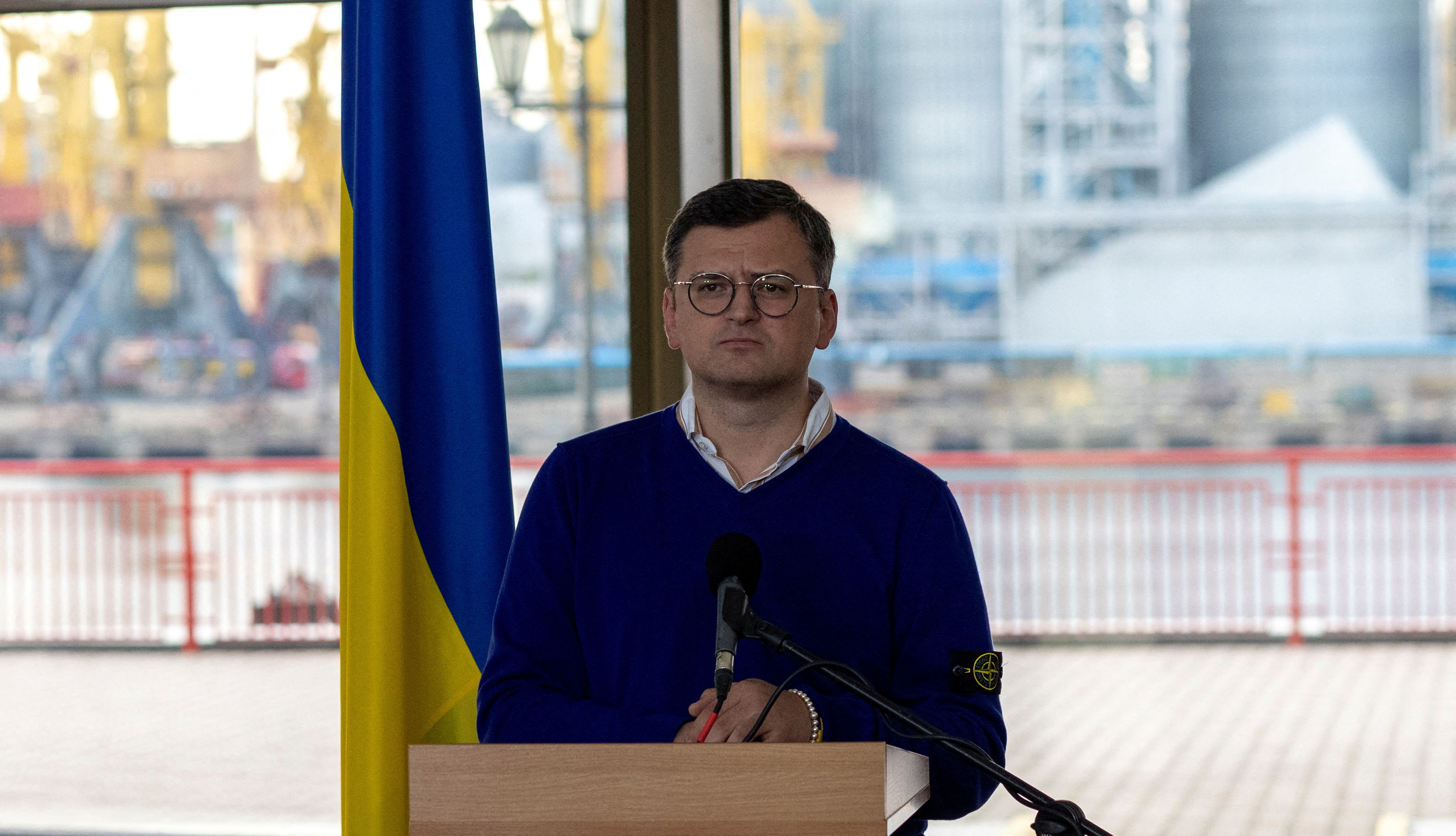 Dmytro Kuleba, ministro de Exteriores de Ucrania (REUTERS/Umit Bektas)